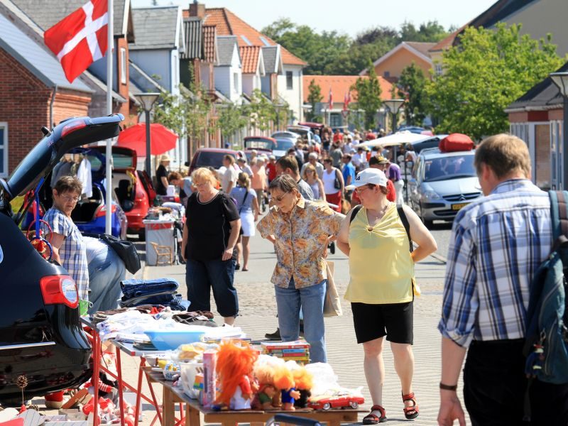 Kræmmermarked på Vestergade
