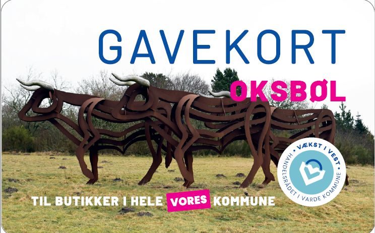 Gavekort til byens butikker